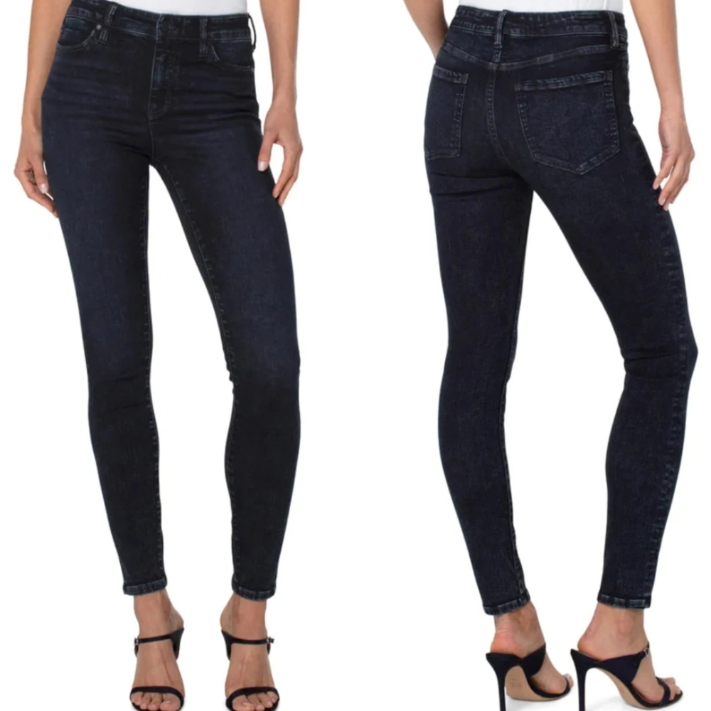 Liverpool Dark Wash Skinny Jeans